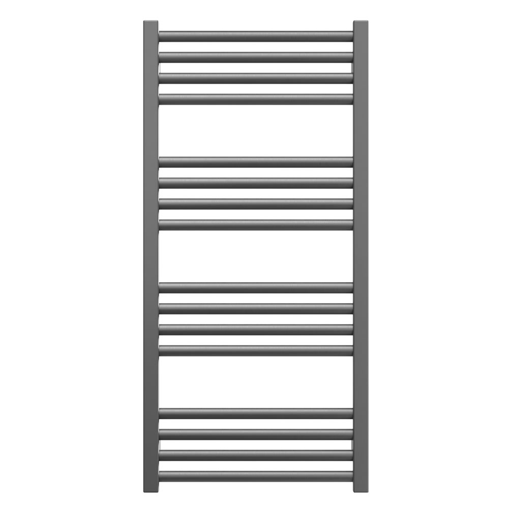 Cutout image of Crosswater MPRO Slate 900 x 430mm Heated Towel Rail